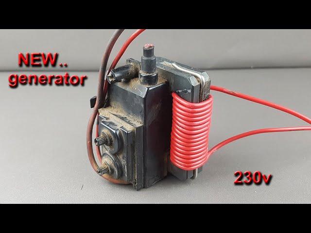 i Make Super high Voltage Generator 230v 6kw Using power cord and Tools From older TVs