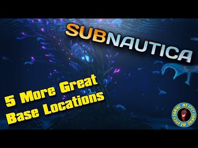 5 MORE GREAT BASE LOCATIONS  -  Subnautica Tips & Tricks