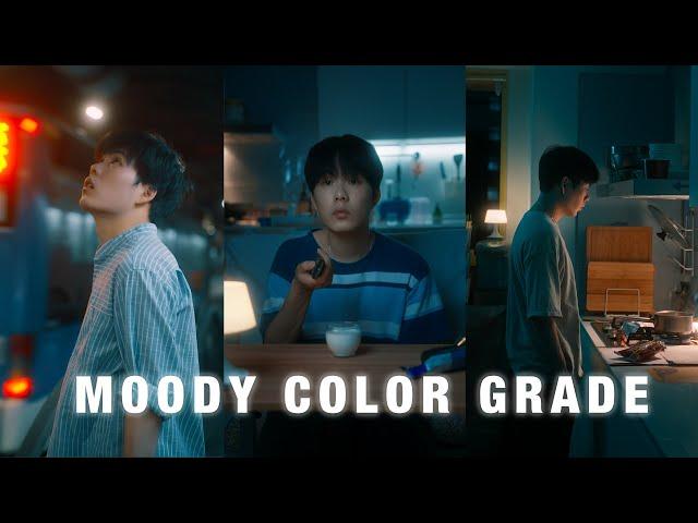 How To Do The MOODY Color Grade In Davinci Resolve | Color Grading Tutorial
