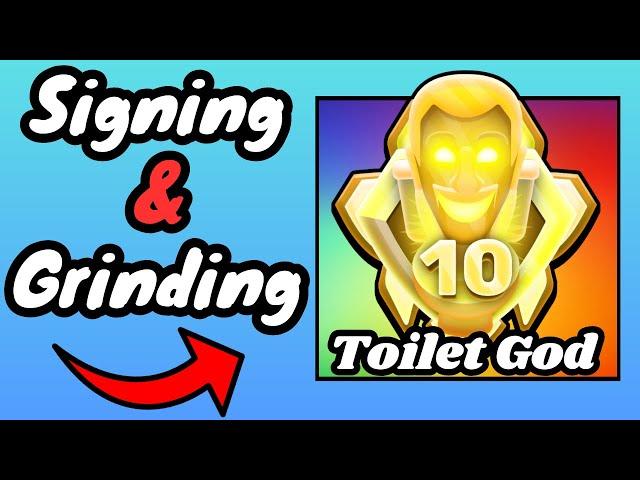 LiveSigning & Grinding in Toilet Tower Defense #AD !ROK