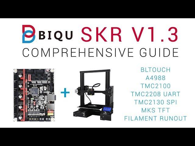 SKR V1.3 Comprehensive guide - 32bit 3D printing for $20