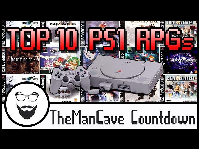 Top 10 Playstation 1 RPGs | ManCave Countdown |