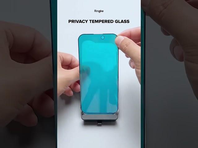 Step-by-Step iPhone 15 Privacy Tempered  Glass Installation Guide - Ringke India