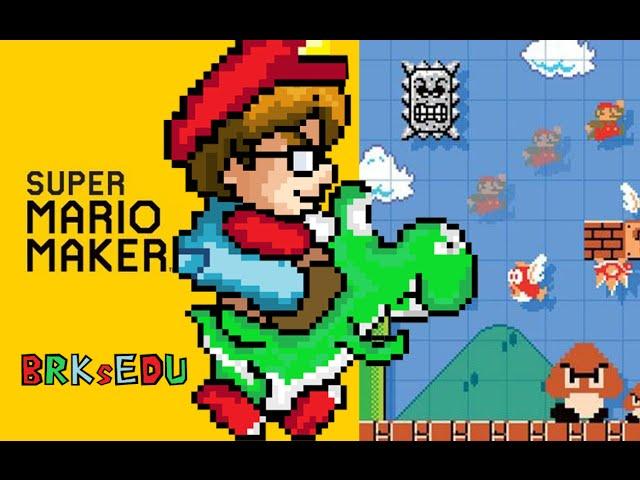 Super Mario Maker - BRKsEDU CRIANDO A FASE BILOLE DOIS