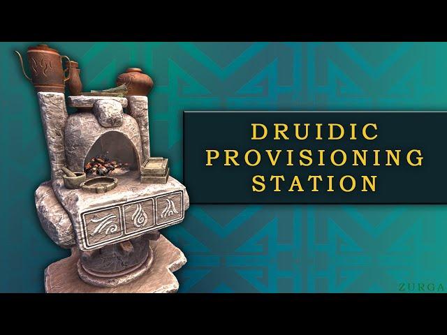 Druidic Provisioning Station | Cooking Fire | High Isle | ESO