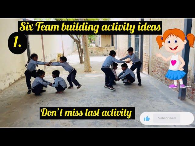 Six Team building activities | outdoor games | government primary schools | #fun #masti #games