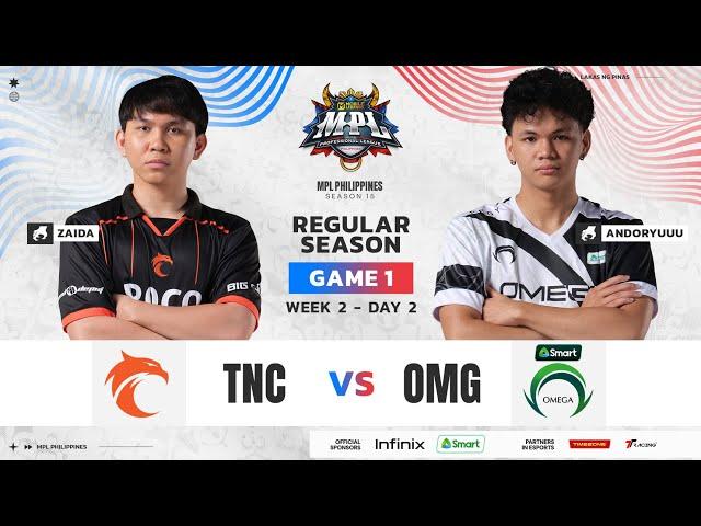 MPL PH S15 - W2D2 - TNC VS OMG GAME 1