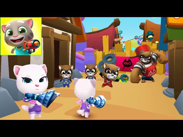 Talking Tom Blast Park | The New Blasting Adventure : Gameplay Part 1 ( Android / IOS )