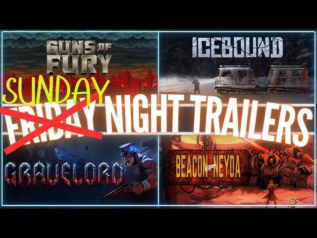 GUNS OF FURY, ICEBOUND, GRAVELORD, and BEACON OF NEYDA - #Indiegame Trailers