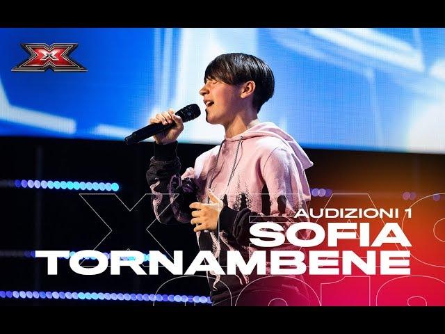 Sofia Tornambene presenta l'inedito "A domani per sempre" a X Factor 2019 | Audizioni 1