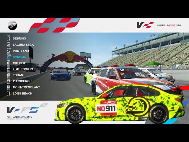 [rFactor 2] VirtualRacing.org | VR Feierabend Serie | BMW 330e @ Sonoma Nascar