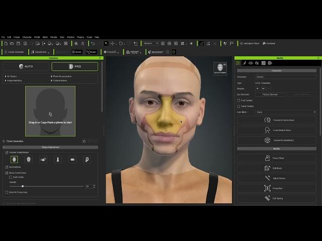 Character Creator 4 Sculpt Morph Problem