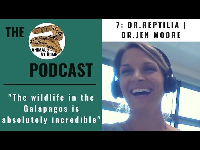 Life as a Herpetologist | Dr. Jen Moore- The Animals at Home Podcast