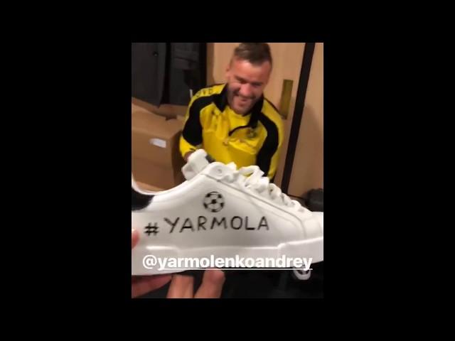 Обамеянг троллит  Ярмоленко  Aubameyang & Yarmolenko «King of Ukraine»