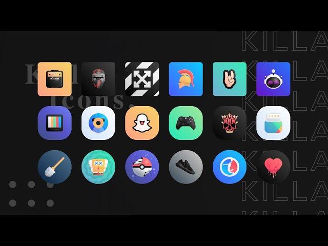 Killa Icons - New Adaptive Icon Pack