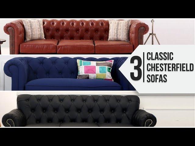Chesterfield sofa: Top 3 Classic Chesterfield Sofas by woodenstreet.com