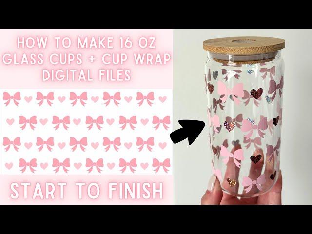 How to Make Cup Wraps for Small Business | How to Make 16 oz. Cups Beginners, How to Make Vinyl Cups