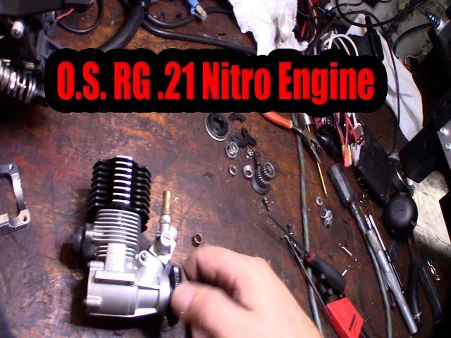 O.S. RG .21 Nitro Engine Install in BMT 984 Onroad, super tight pinch