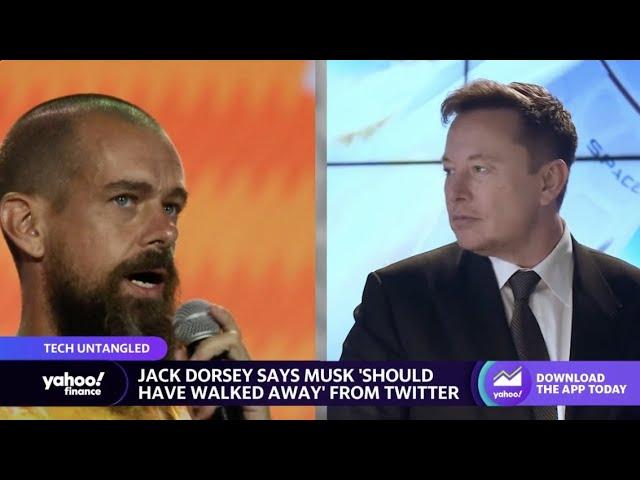 Twitter Founder Jack Dorsey retracts endorsement of Elon Musk as social media company's CEO