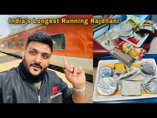 Longest Running Rajdhani Express First Class Food Review | Kerala to Delhi | Indian Railways | EP1