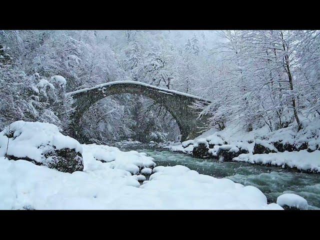  10 HOURS of Beautiful Winter Scenes /Amazing Nature Scenery & The Best Relax Music #1