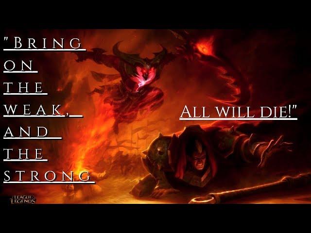 The Demonic Bruiser - Rhaast (Red Kayn) Quotes (Eng)