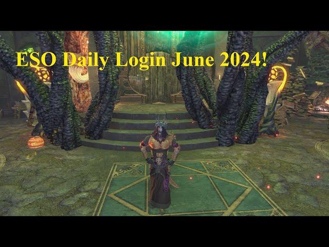 ESO Daily Logins! June 2024!