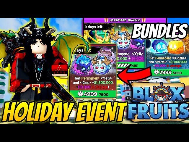 The *NEW* Holiday Event Is FINALLY Here In Blox Fruits!