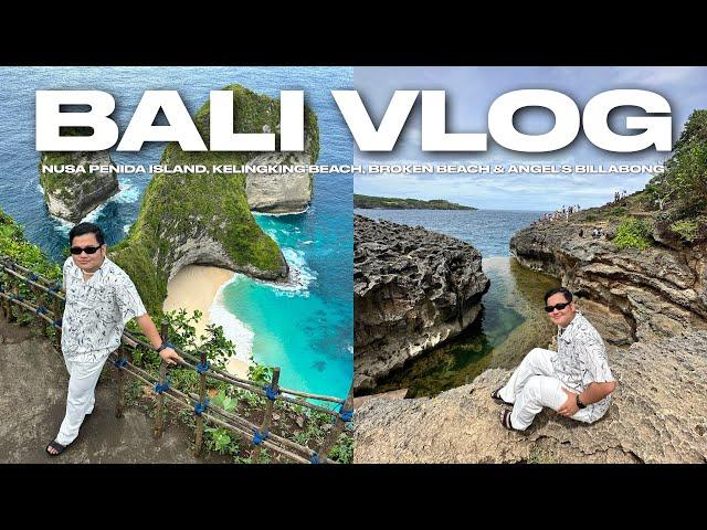 BALI VLOG • Nusa Penida Island, Kelingking Beach, Broken Beach, Angel’s Billabong | Ivan de Guzman