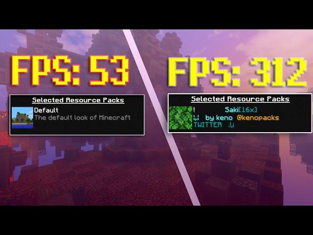 TOP 5 Best FPS Boosting Texture Packs (+300 FPS)