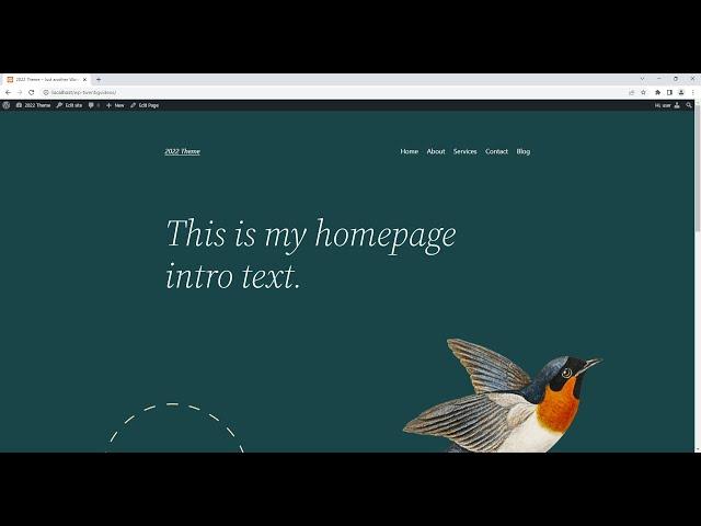 Twenty Twenty Two Theme a Tutorial for Beginners