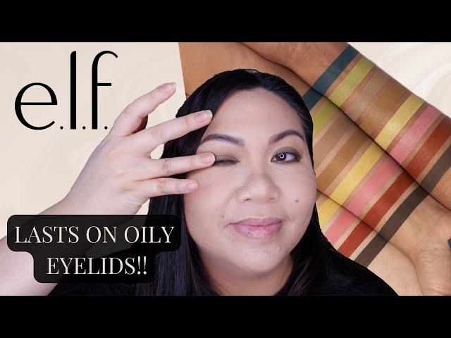 ELF No Budge Matte Eyeshadow Stick Wear Test |  Oily Skin Review | What You Need To Know