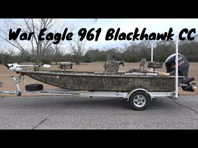 War Eagle Boats ( Blackhawk 961 CC) (New Boat) #santeecooper  #fishing #Yamaha