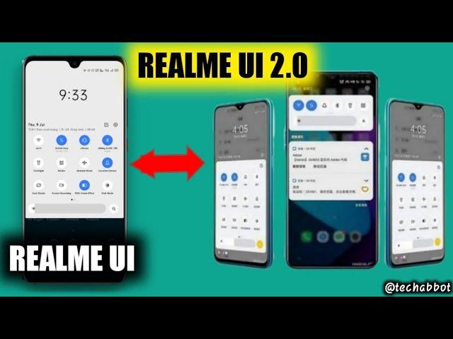 REALME Ui 2.0 first look | Feature | Difference | Copy Of MIUI 12?