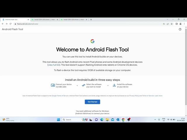 How to flash Android onto recent Pixel phones using Android Flash Tool