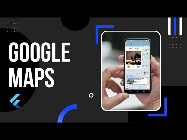 Flutter - Google Maps ft. Nearby places, polylines, directions and more...