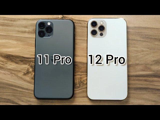 iPhone 11 Pro vs iPhone 12 Pro / iOS 16 - 2023