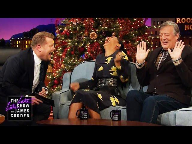 Stephen Fry & Tracee Ellis Ross Talk Celibacy