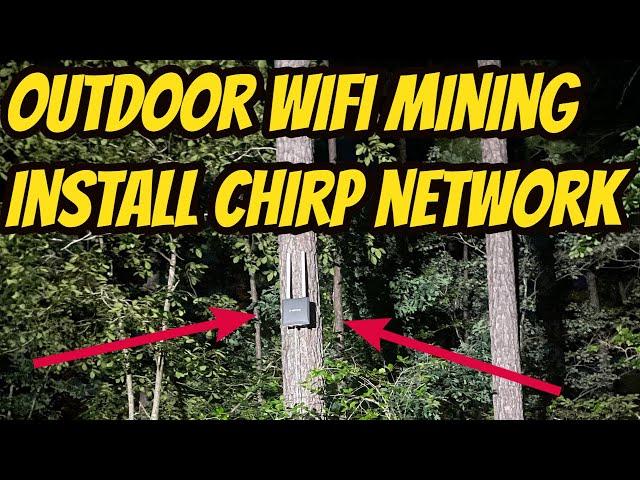 WIFI Mining with Chirp Miner Install