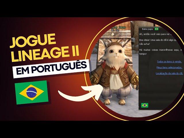 Lineage II em Português em 2024 #l2 #lineageii #br