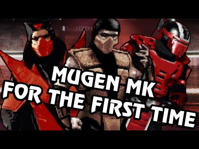 MK FAN GAMES?? - Playing MUGEN MK for the FIRST TIME