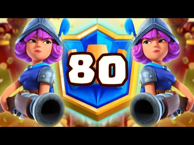  ПУШ ГЛОБАЛА В ТОП 100 МИРА! КОЛОДА ХОГ 2.6. КЛЕШ РОЯЛЬ/CLASH ROYALE