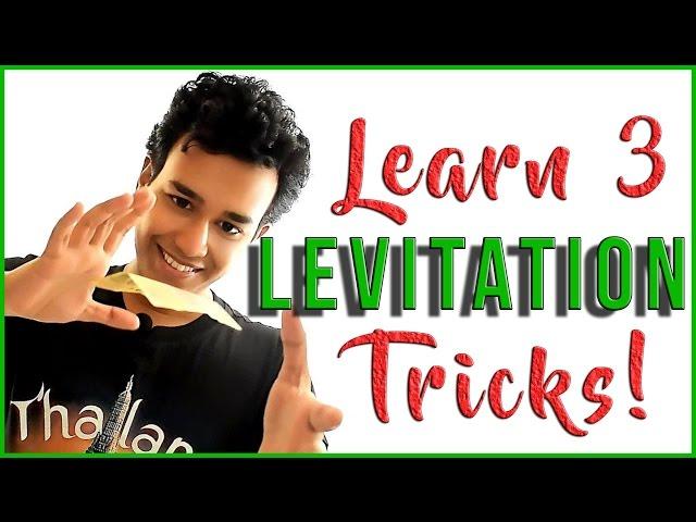 LEVITATION Trick Revealed - Learn 3 Levitations with NO STRINGS!