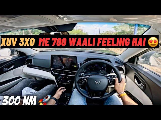 XUV 3XO Drive Review | Best In the Segment? Diesel POV Drive  