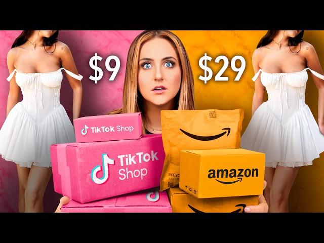 I Bought the SAME Products from TIKTOK SHOP vs AMAZON *not sponsored*