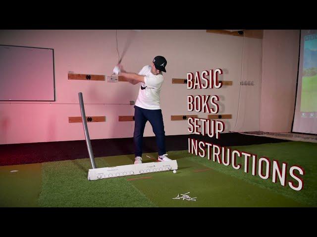 The Golf Boks 2.0 - Setup Instructions- Over the Top, Planeboard, Hip Sway, Swing Direction, Putting