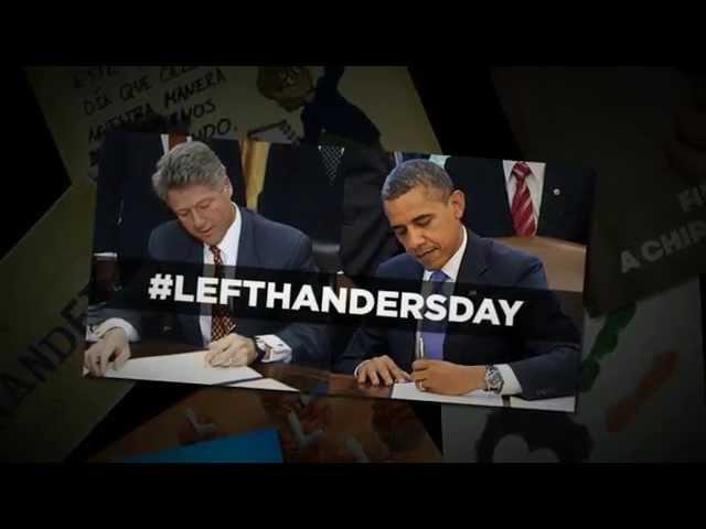 Left Handers Day 2014 - our favourite images