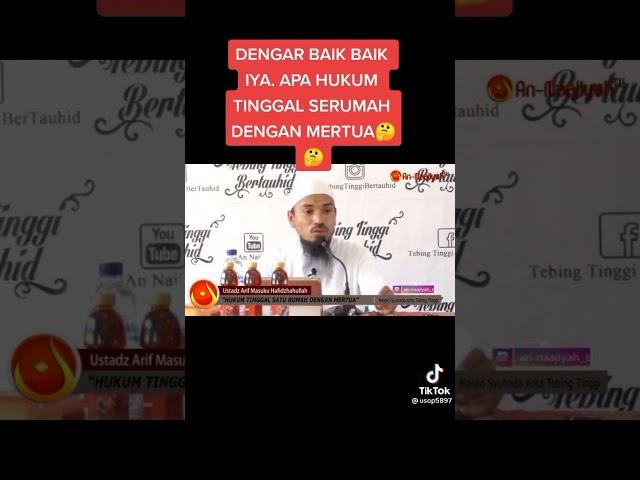 Hukum Tinggal Serumah Dengan Mertua