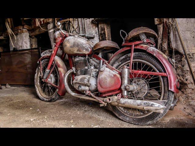 Old Motorcycle Found Jawa 1947 - Restore Abandoned Very old Motorcycle