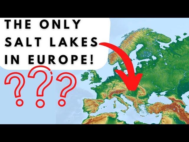 The ONLY salt LAKES in EUROPE!!! Tuzla - The City of Salt - Bosnia and Herzegovina - TRAVEL VLOG